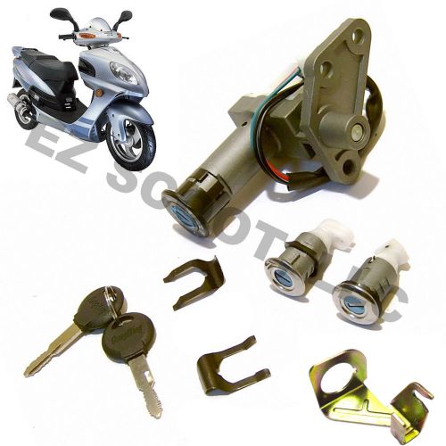 Ignition key lock set gy6 4stroke 125/150cc chinese scooter roketa taotao sunl