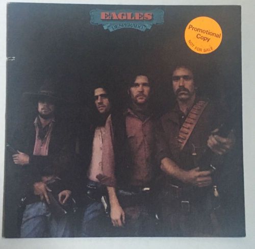 Eagles LP &#034;Desperado&#034; Rare ~ Promo ~ 1973 ~ Asylum ~ Textured Cover~ Very Clean