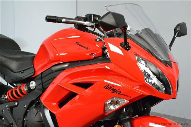 2012 red kawasaki ninja 650 ex650