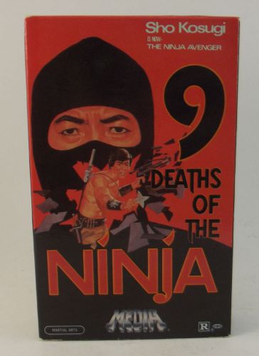 9 Deaths of the Ninja Beta Movie 1985 Martial Arts Sho Kosugi