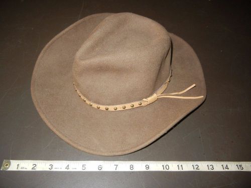 Golden Gate Hat Co. Men&#039;s Desperado Tan Medium Western Cowboy Hat 100% Wool