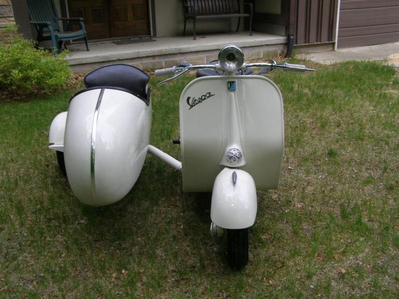 1955 vespa scooter 150cc vl1t fully restored with 3,185 miles no harley davidson