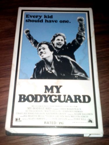 My Bodyguard 1980 Beta videotape