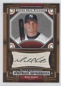 2004 Upper Deck Etchings #139 Mike Vento /700 New York Yankees Baseball Card 1k5