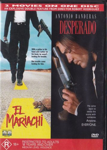 DVD. Desperado El Mariachi - Antonio Banderas [R18+]
